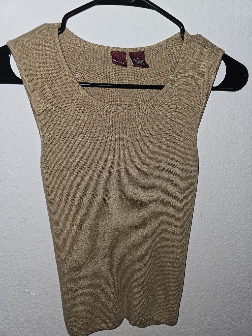 Merona Knit Sleeveless Top – Size M